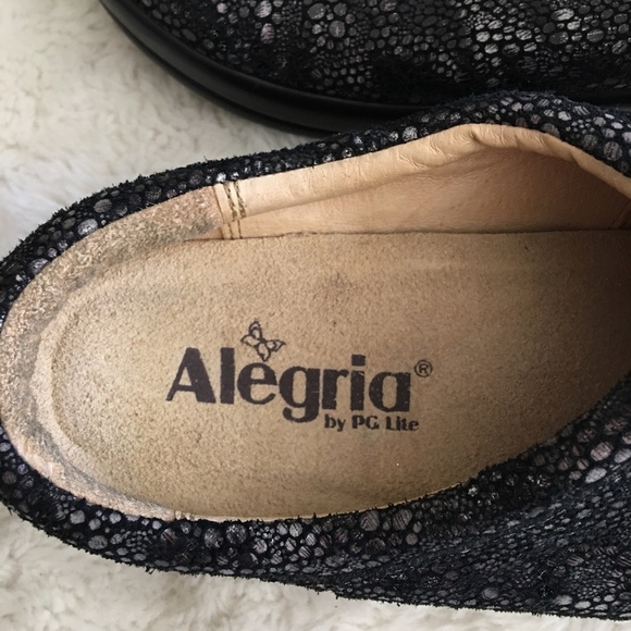 Alegria KAY-241 Black Slip On Clogs Size 35 - Picture 10 of 11